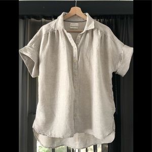 Linen Button Down